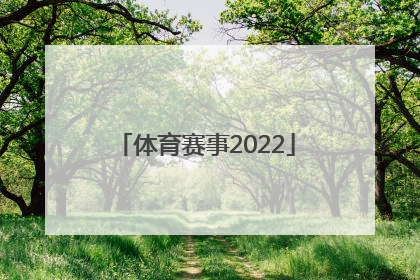 「体育赛事2022」北京体育赛事2022